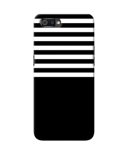 Black And White Print Realme C2 Back Cover