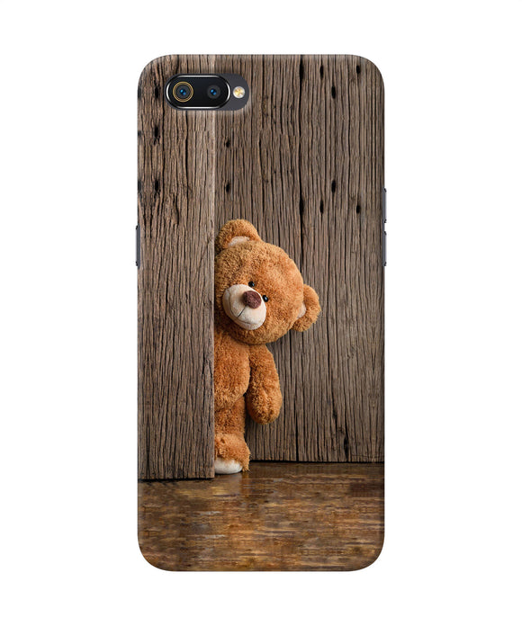 Teddy Wooden Realme C2 Back Cover