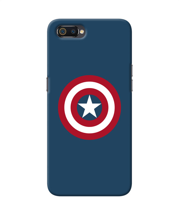 Captain America Logo Realme C2 Back Cover