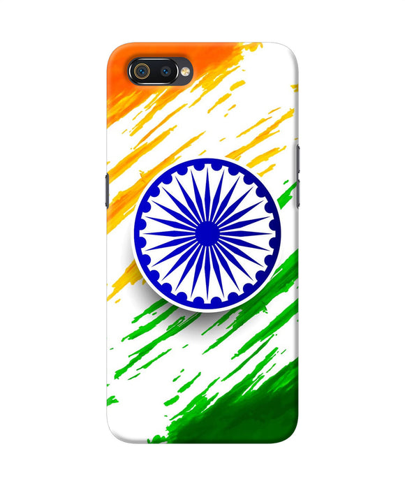 Indian Flag Colors Realme C2 Back Cover