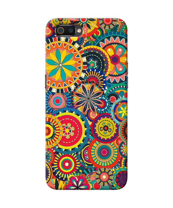 Colorful Circle Pattern Realme C2 Back Cover