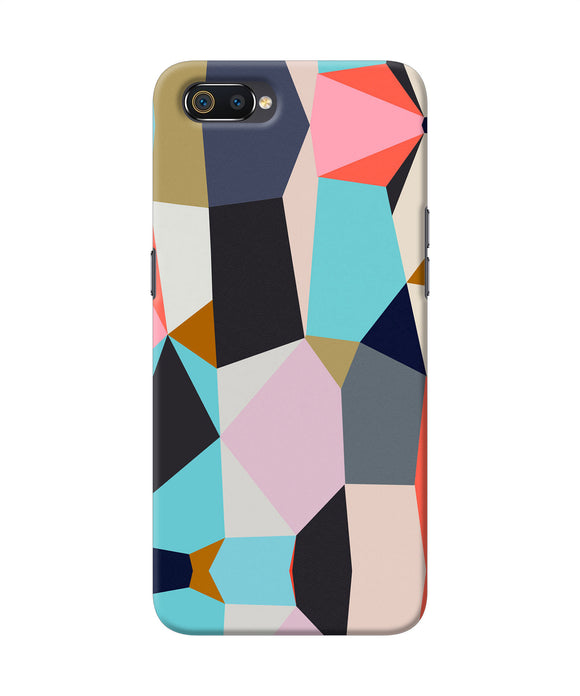 Abstract Colorful Shapes Realme C2 Back Cover