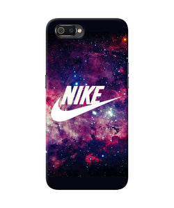 Nike Galaxy Logo Realme C2 Back Cover