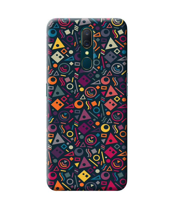 Geometric Abstract Oppo A9 Back Cover