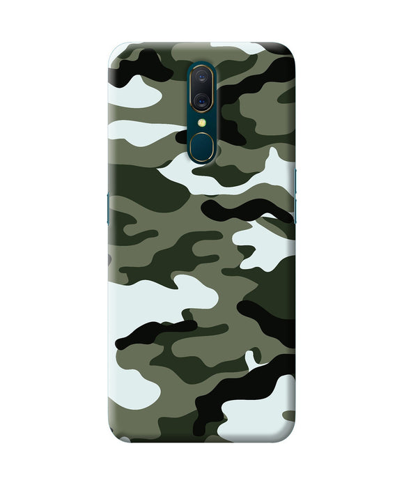 Camouflage Oppo A9 Back Cover