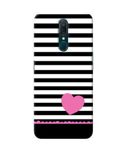 Abstract Heart Oppo A9 Back Cover