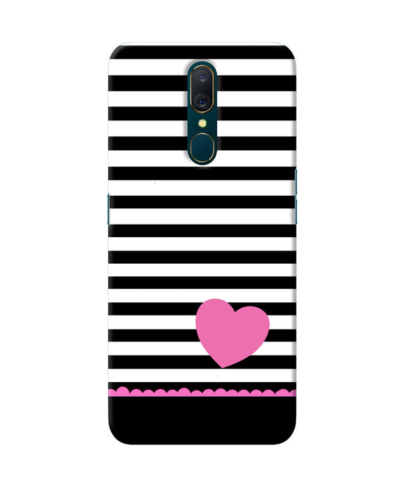 Abstract Heart Oppo A9 Back Cover