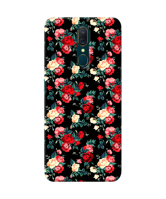 Rose Pattern Oppo A9 Back Cover