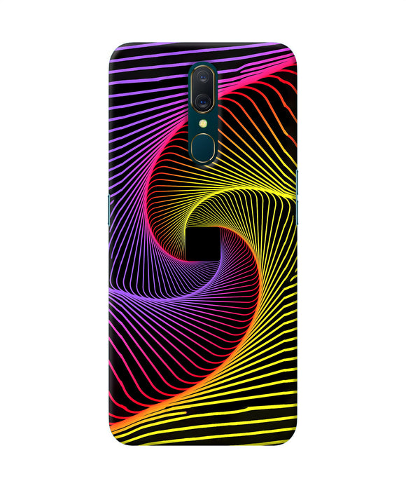 Colorful Strings Oppo A9 Back Cover