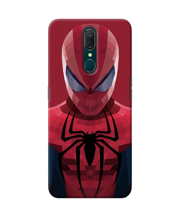 Spiderman Art Oppo A9 Real 4D Back Cover