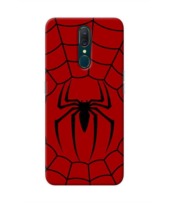 Spiderman Web Oppo A9 Real 4D Back Cover
