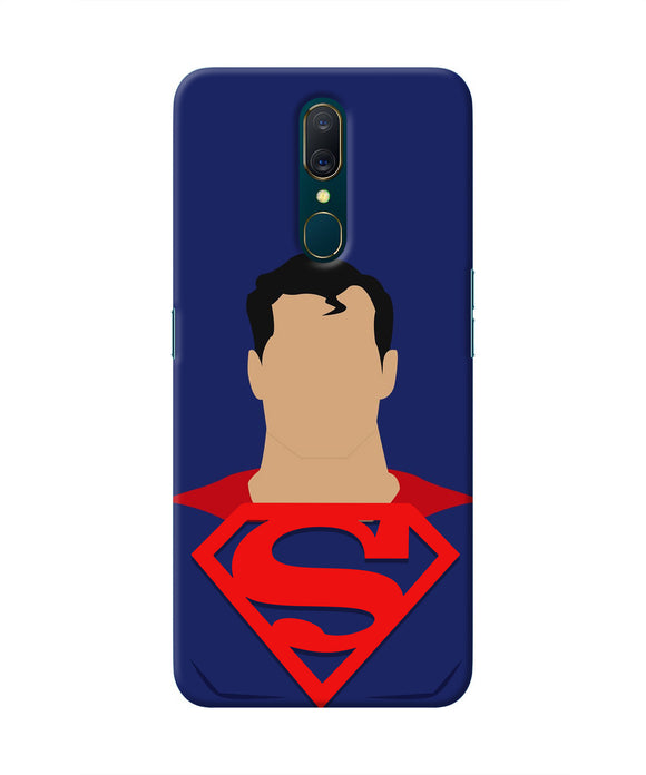 Superman Cape Oppo A9 Real 4D Back Cover