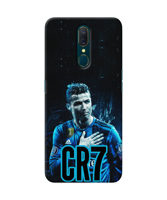 Christiano Ronaldo Blue Oppo A9 Real 4D Back Cover