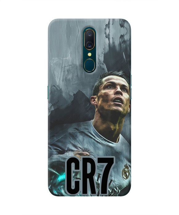 Christiano Ronaldo Grey Oppo A9 Real 4D Back Cover