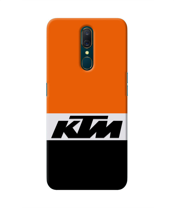 KTM Colorblock Oppo A9 Real 4D Back Cover