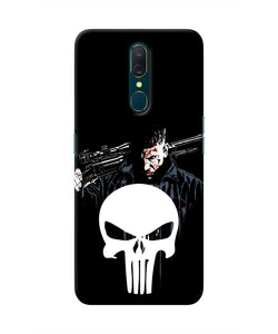 Punisher Character Oppo A9 Real 4D Back Cover