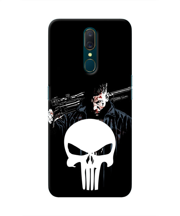 Punisher Character Oppo A9 Real 4D Back Cover