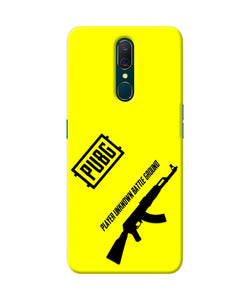 PUBG AKM Gun Oppo A9 Real 4D Back Cover