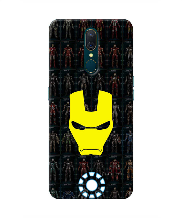 Iron Man Suit Oppo A9 Real 4D Back Cover