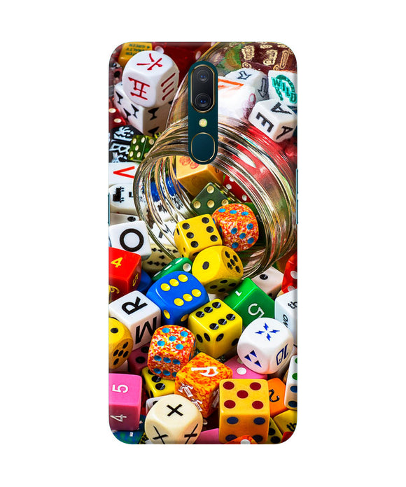 Colorful Dice Oppo A9 Back Cover