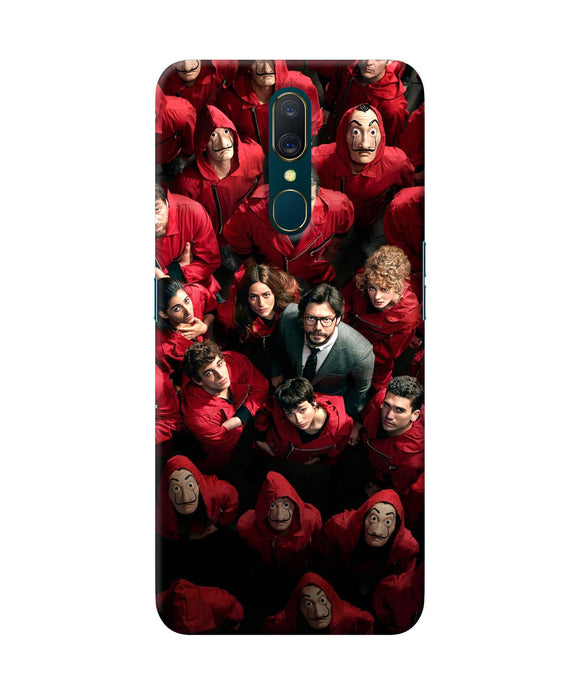 Money Heist Professor with Hostages Oppo A9 Back Cover