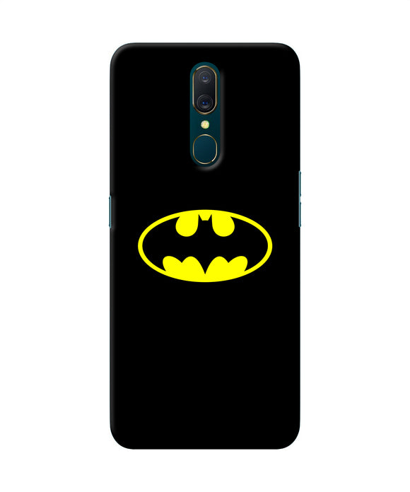 Batman Last Knight Print Black Oppo A9 Back Cover