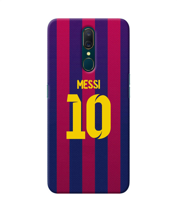 Messi 10 Tshirt Oppo A9 Back Cover