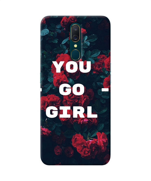 You Go Girl Oppo A9 Back Cover