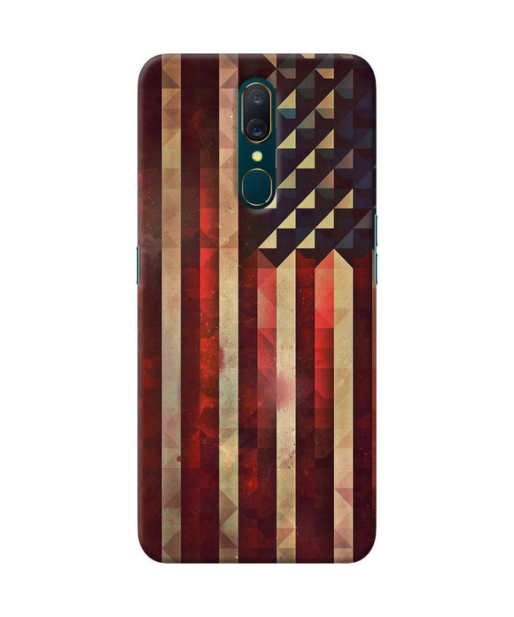 Vintage Us Flag Oppo A9 Back Cover