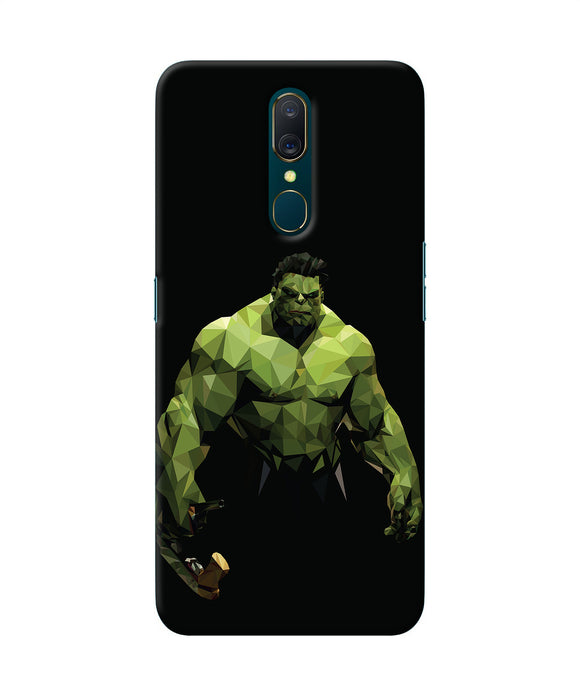 Abstract Hulk Buster Oppo A9 Back Cover