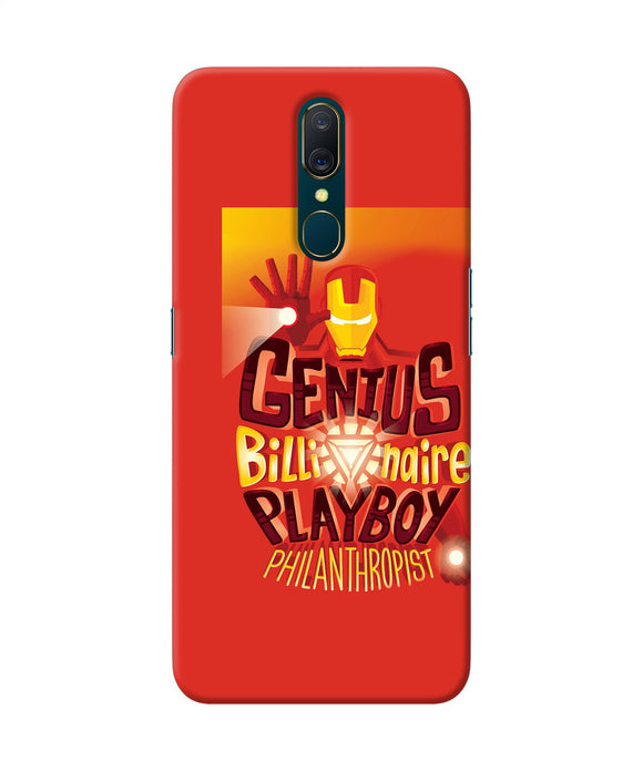 Ironman Quote Oppo A9 Back Cover