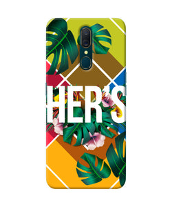 His Her Two Oppo A9 Back Cover