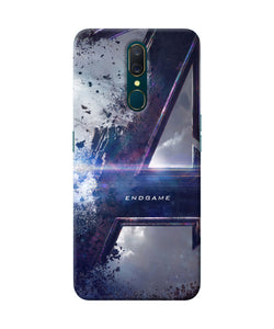 Avengers End Game Poster Oppo A9 Back Cover