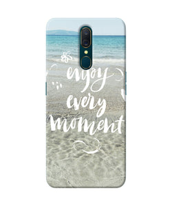 Enjoy Every Moment Sea Oppo A9 Back Cover