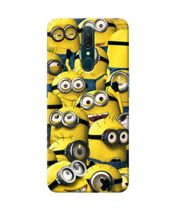 Minions Crowd Oppo A9 Back Cover