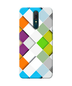 Abstract Color Box Oppo A9 Back Cover