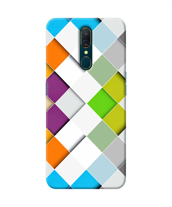 Abstract Color Box Oppo A9 Back Cover