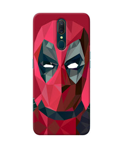 Abstract Deadpool Full Mask Oppo A9 Back Cover