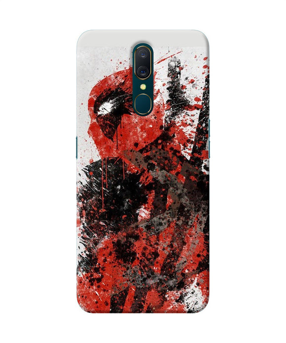 Deadpool Rugh Sketch Oppo A9 Back Cover