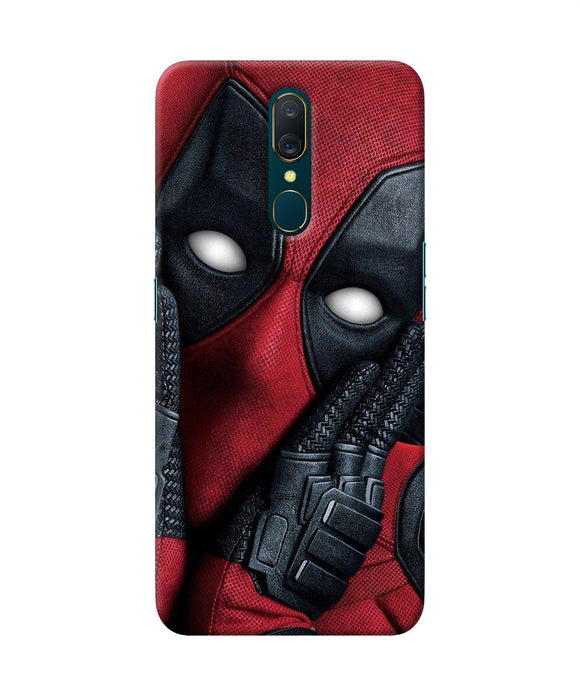 Thinking Deadpool Oppo A9 Back Cover