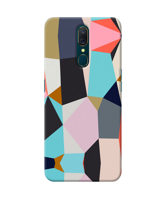 Abstract Colorful Shapes Oppo A9 Back Cover