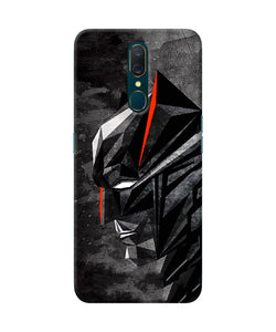 Batman Black Side Face Oppo A9 Back Cover