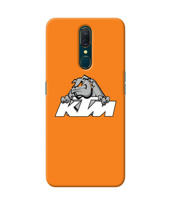 Ktm Dog Logo Oppo A9 Back Cover