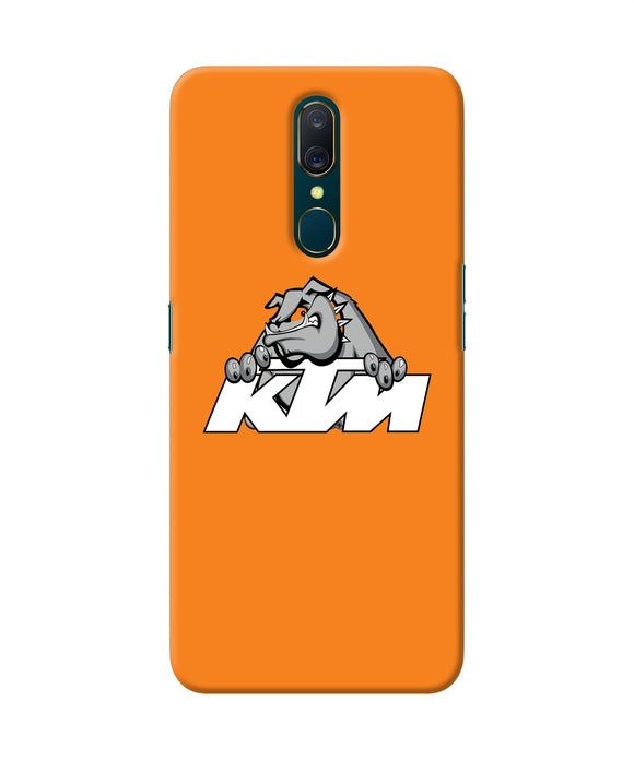 Ktm Dog Logo Oppo A9 Back Cover