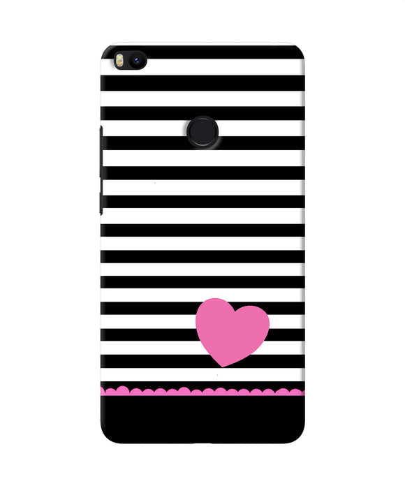 Abstract Heart Mi Max 2 Back Cover
