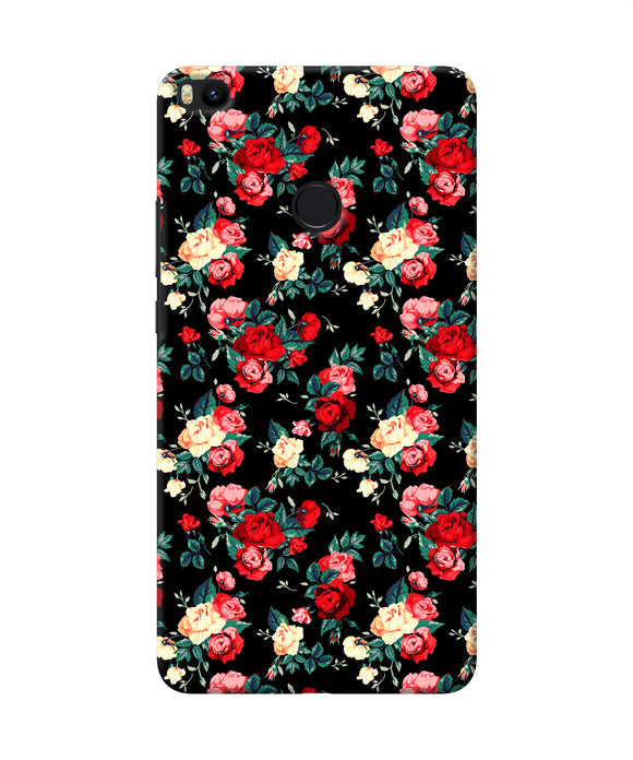 Rose Pattern Mi Max 2 Back Cover