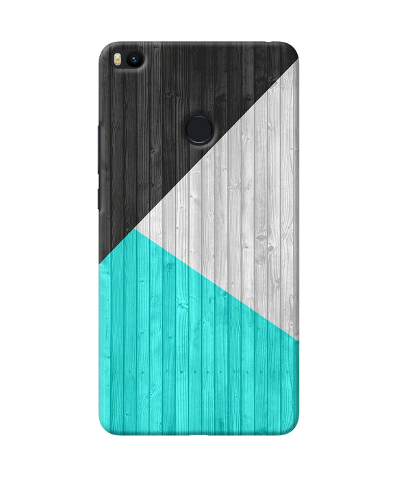 Wooden Abstract Mi Max 2 Back Cover