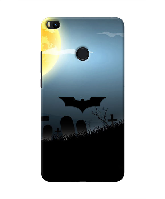 Batman Scary cemetry Mi Max 2 Real 4D Back Cover
