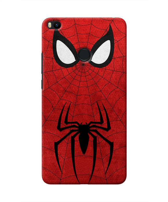 Spiderman Eyes Mi Max 2 Real 4D Back Cover