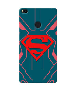 Superman Techno Mi Max 2 Real 4D Back Cover